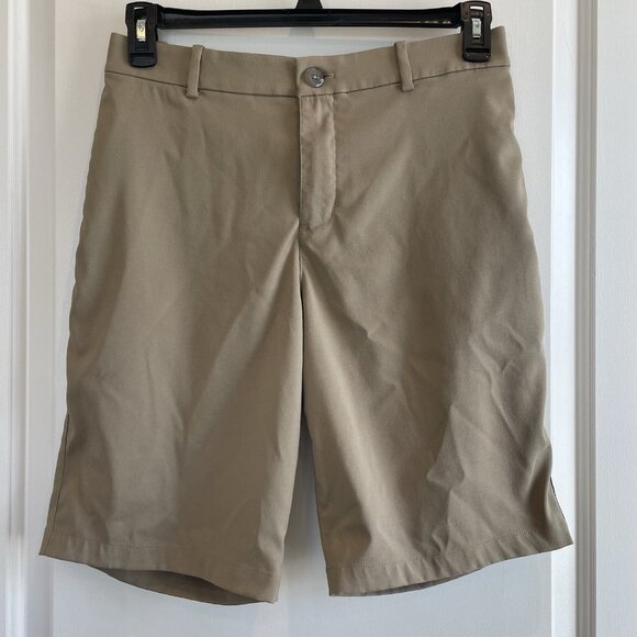 Nike Other - Nike Men's Standard Fit Dri Fit Size 30 Performance Golf Shorts Flat Front Khaki